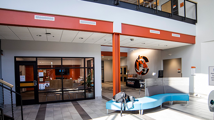 sumner campus main lobby of admissions