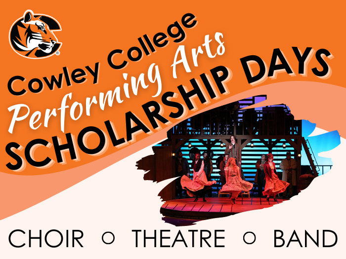 Scholarship Audition Days poster