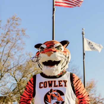 Tank at Cowley College