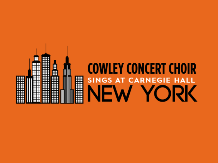 Choirs sing at Carnegie poster