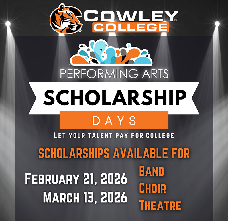 Scholarship Audition Days poster