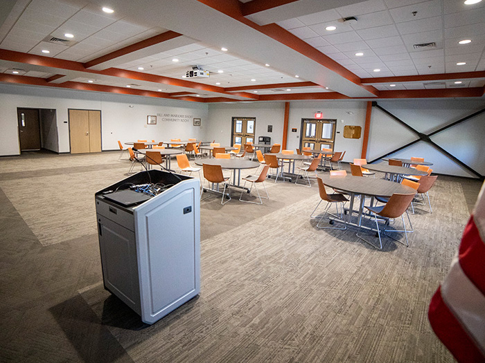 community rooms at cowley college