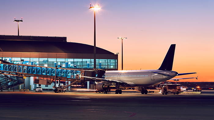 airport scene