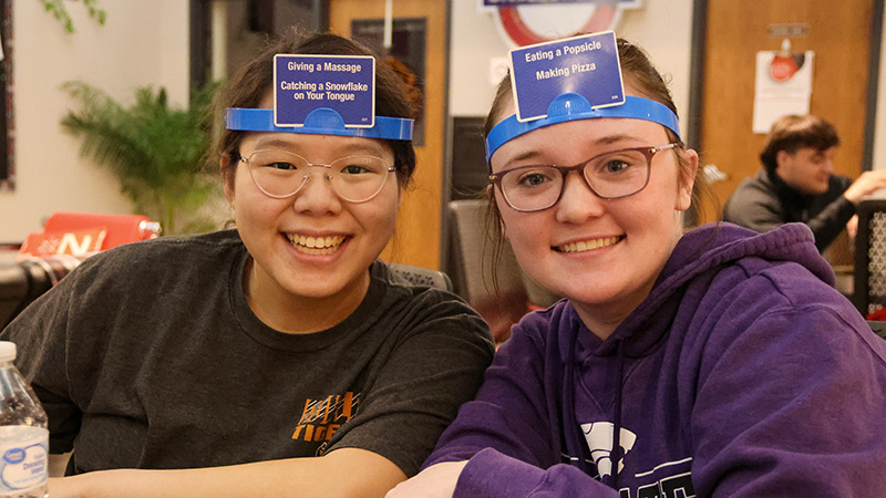 more cowley students at game night