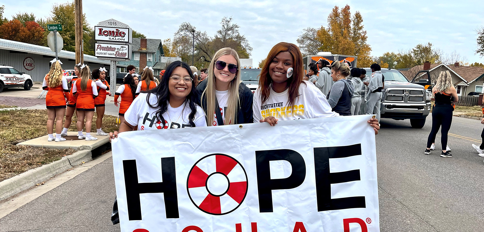 Cowley Hope Squad members at the Arkalalah parade