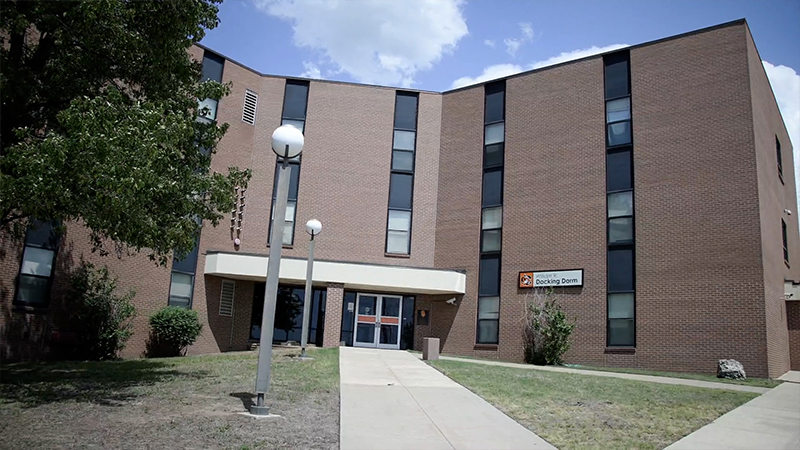 docking dormitory front entrance