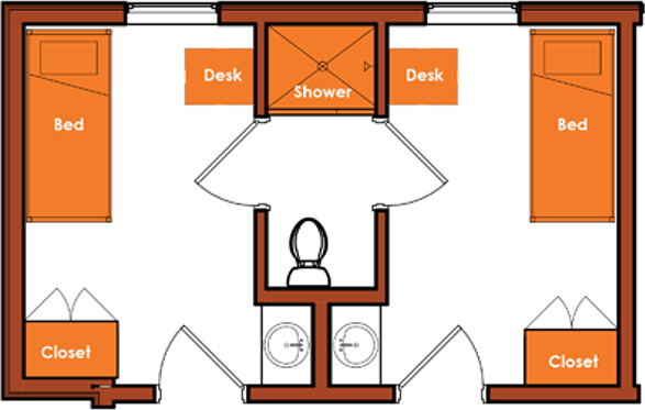 sumner dorm room floor plan