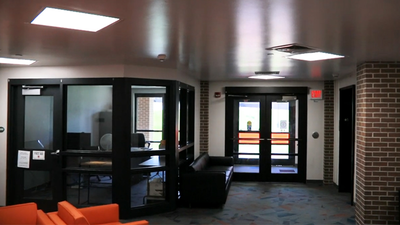 lobby of central ave dorm