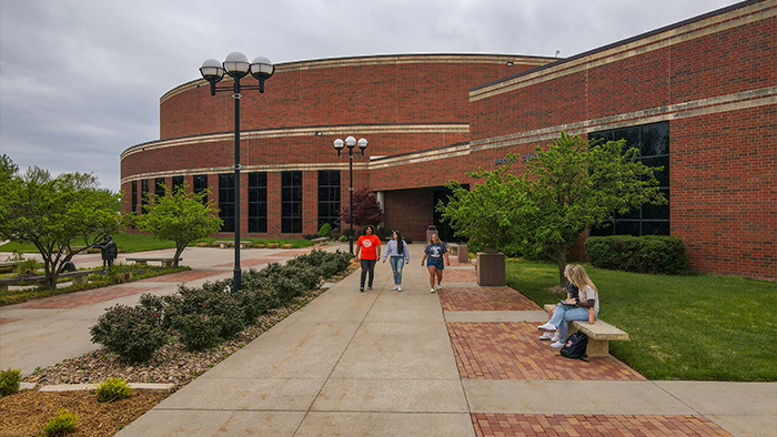 outside of Brown Center