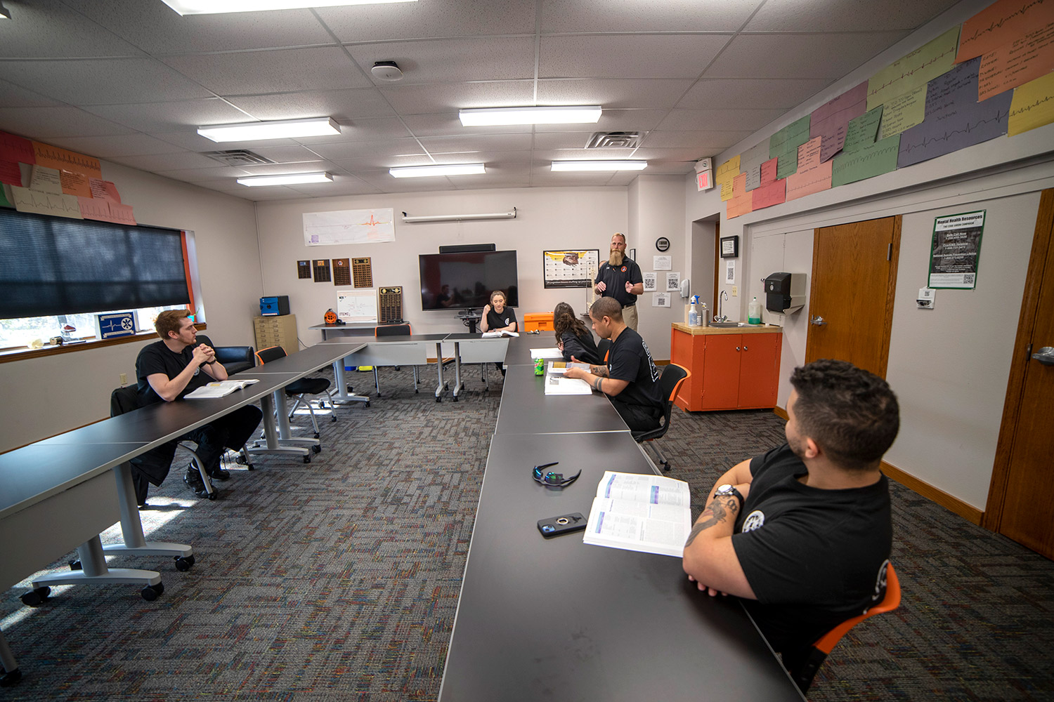 cna students in classroom