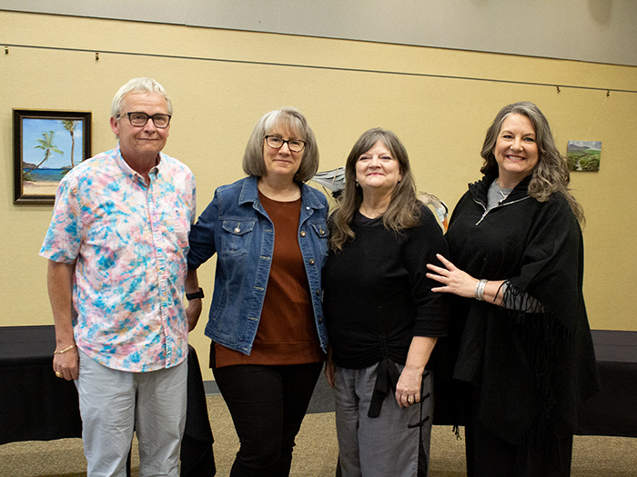 Frank Arnold, Jody Arnett, Marlys Cervantes, and Julie Rhoads