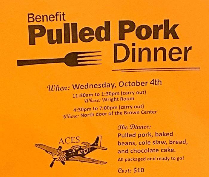 Pull pork dinner graphic