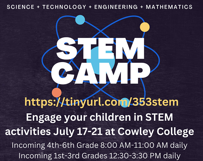 stem camp poster