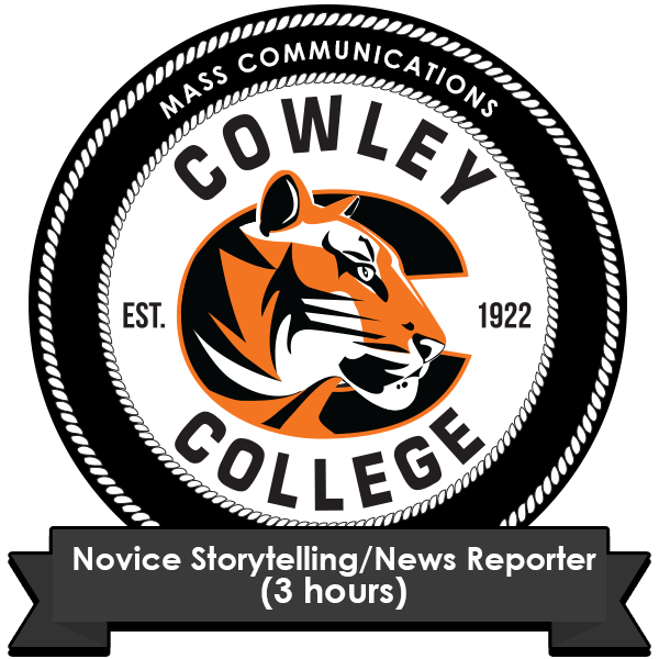badge for News Reporter