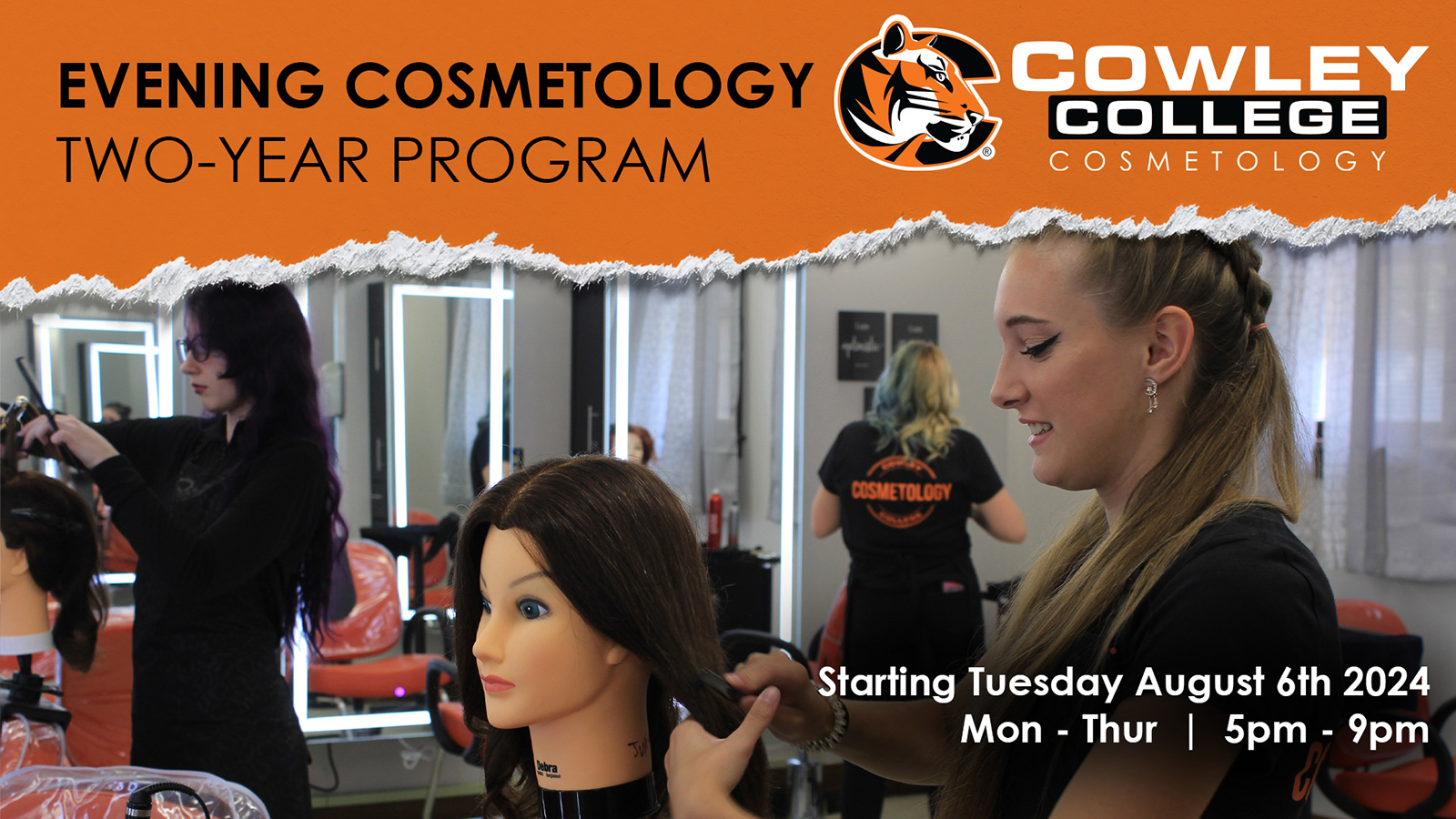 cosmetology evening program poster